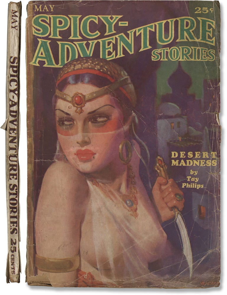 Book #172701] Spicy Adventure Stories [Vol. 2, No. 2] (May 1935). H J. Ward, Justin Case, cover...