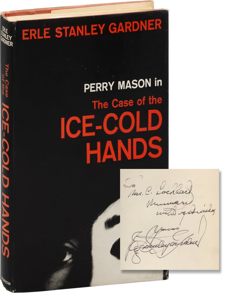 Book #172717] The Case of the Ice-Cold Hands (First Edition, inscribed by Gardner). Erle Stanley...