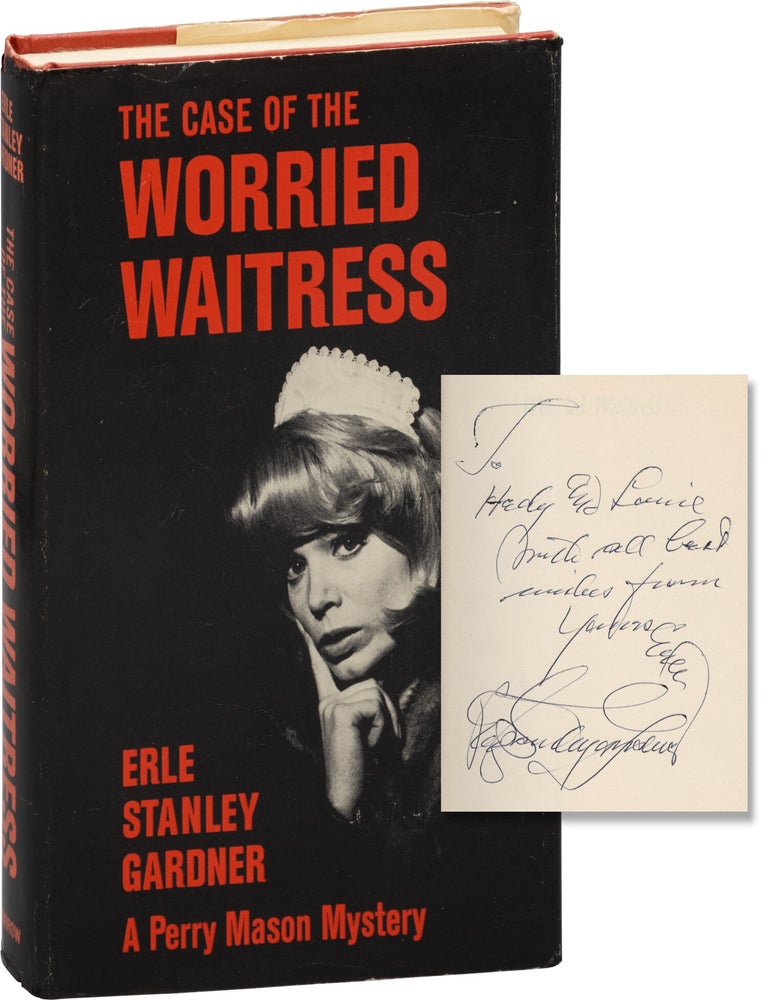The Case of the Worried Waitress (First Edition, inscribed by the author
