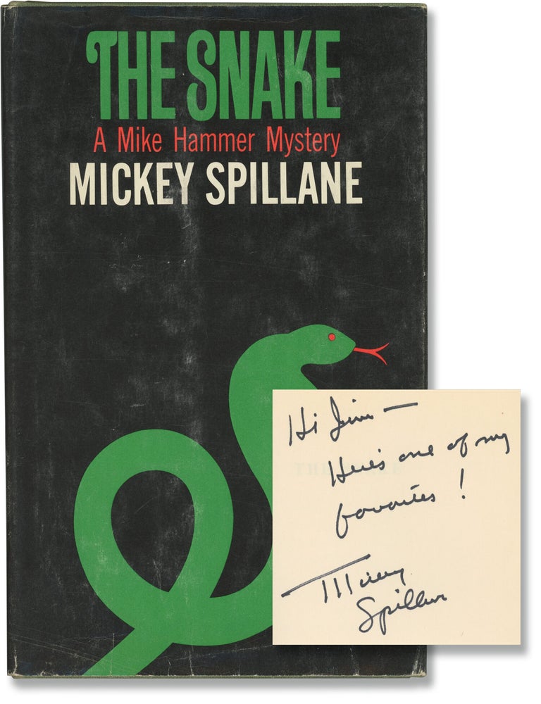 The Snake (First Edition, inscribed by Spillane