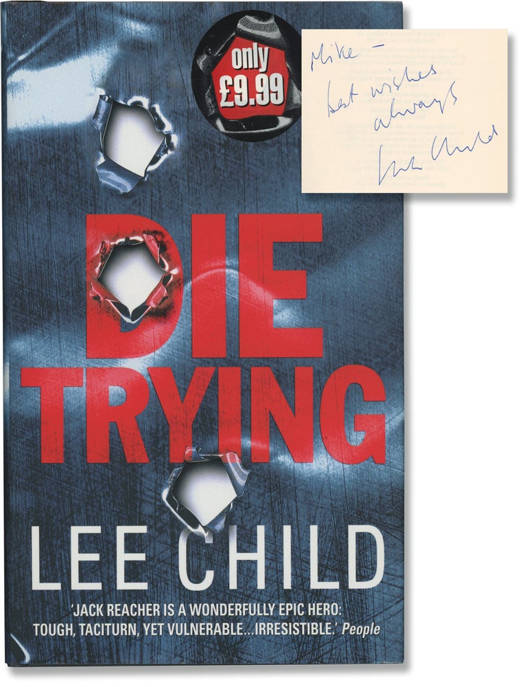 Die Trying (First UK Edition, inscribed by the author