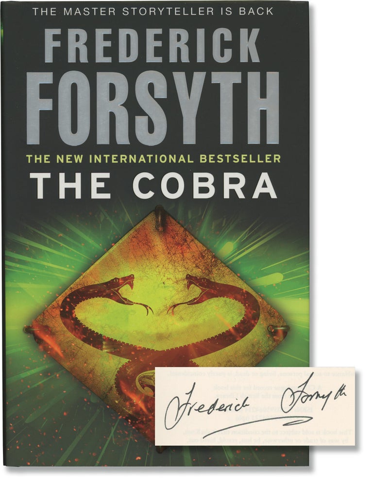 Book #172788] The Cobra (First UK Edition, signed by the author). Frederick Forsyth
