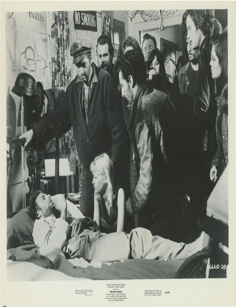 Book #172874] The Wild Angels (Two original photographs from the 1966 film). Nancy Sinatra Peter...