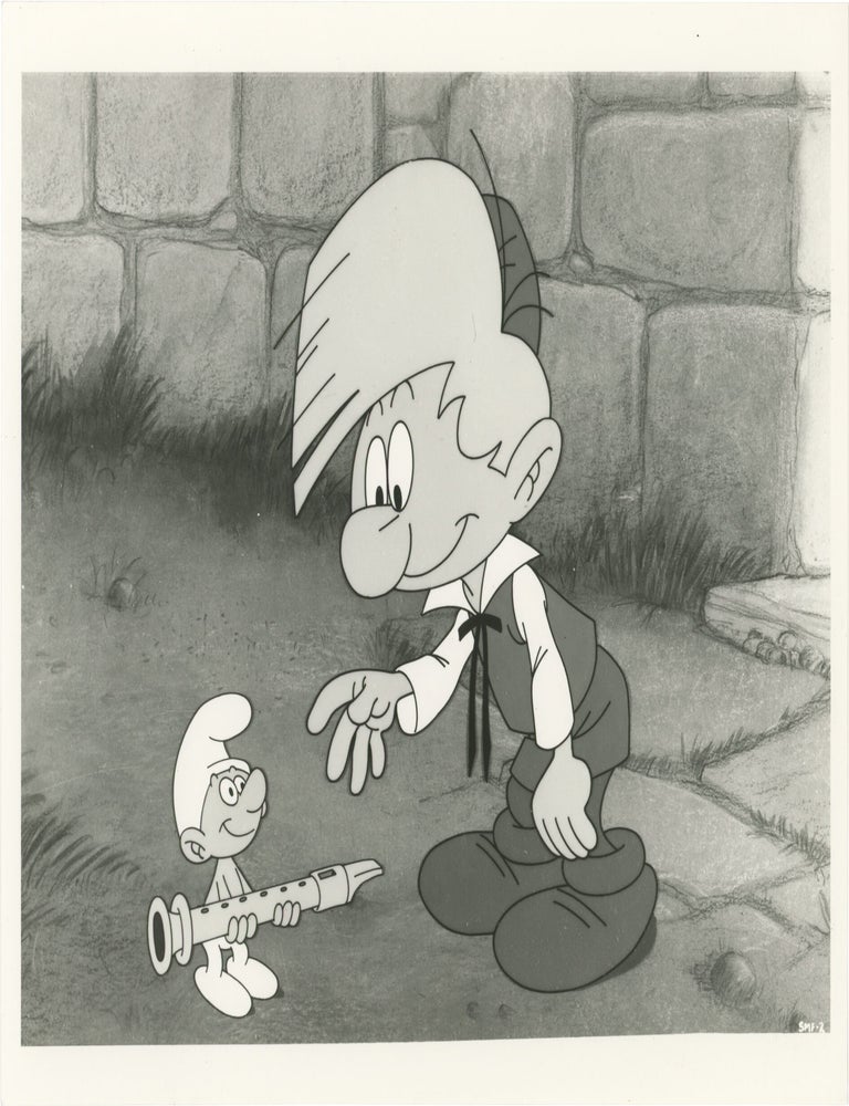 Book #172929] The Smurfs and the Magic Flute (Original photograph from the 1975 animated film)....