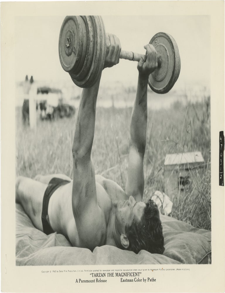Book #172943] Tarzan the Magnificent (Original photograph from the 1960 British film). Edgar Rice...