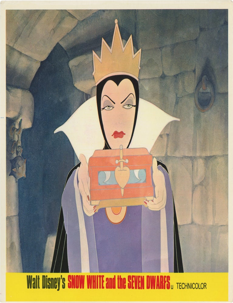 Snow White and the Seven Dwarfs (Original British front-of-house card from the 1937 film
