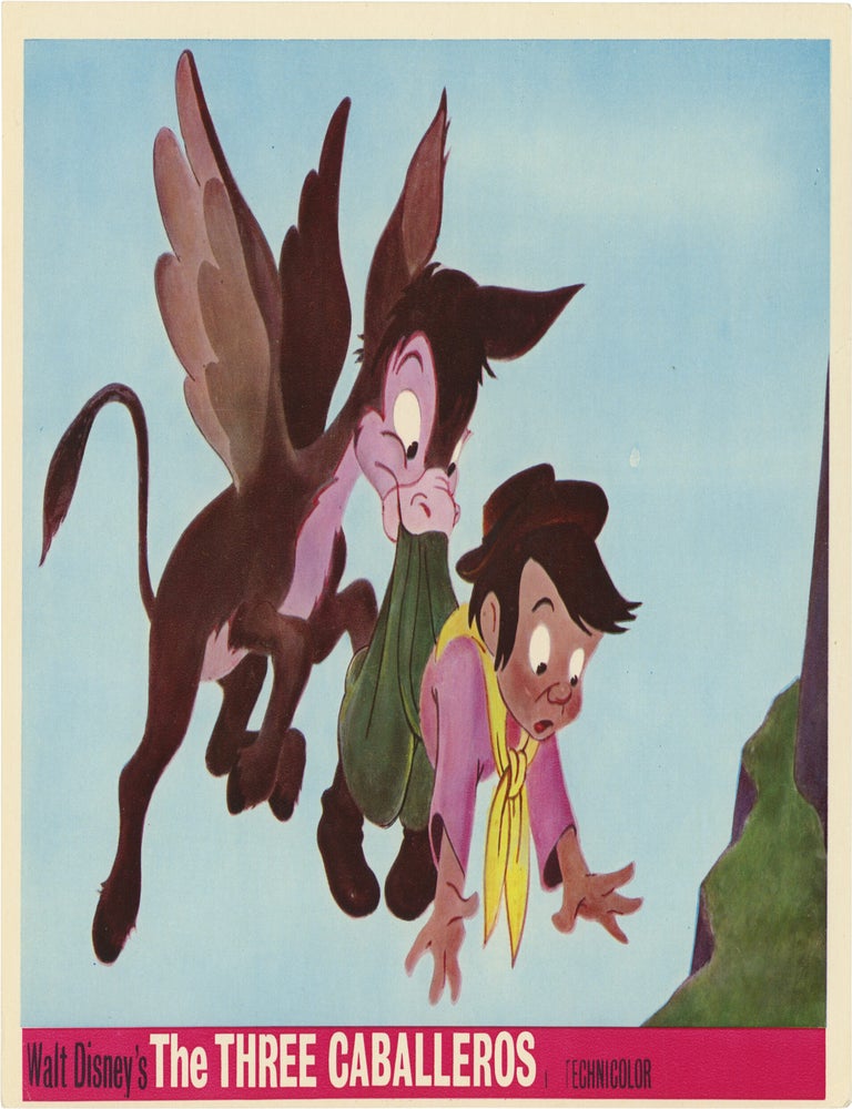 The Three Caballeros (Original British front-of-house card from the 1944 animated film
