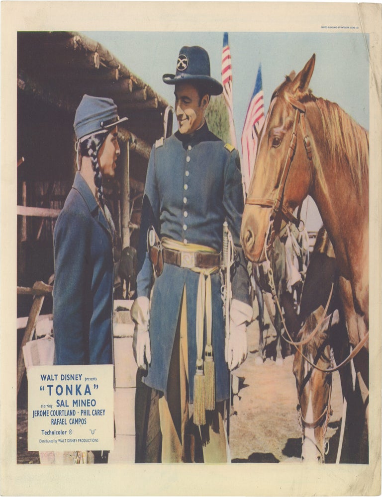 Tonka (Eight original British front-of-house cards from the 1958 Disney Western film