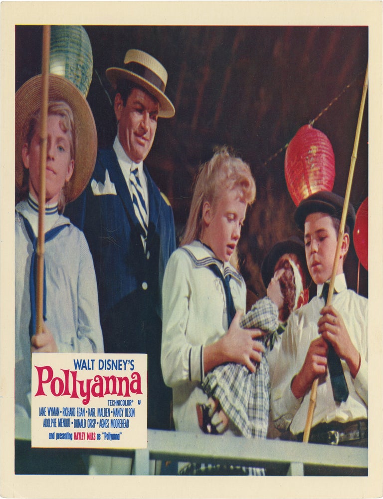 Pollyanna (Two original British front-of-house cards from the 1960 Disney film