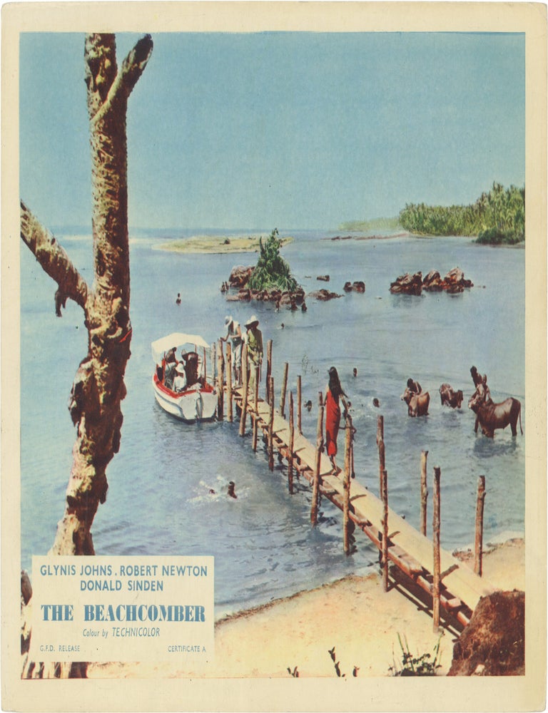 Book #173091] The Beachcomber (Original British front-of-house card from the 1954 film). Robert...