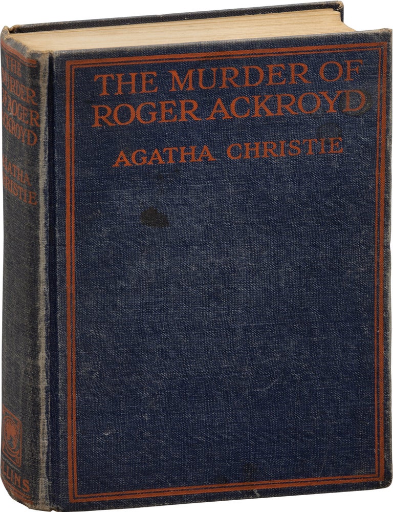 The Murder of Roger Ackroyd (First UK Edition, in a later dust jacket
